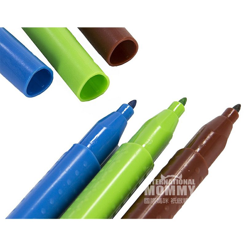 FABER－CASTELL 독일 20 색어린이수채화브러시해외판