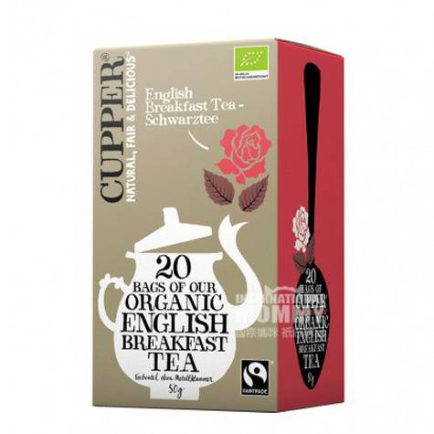 CUPPER 독일 CUPPER 자연유기영국식아침식사홍차해외버전