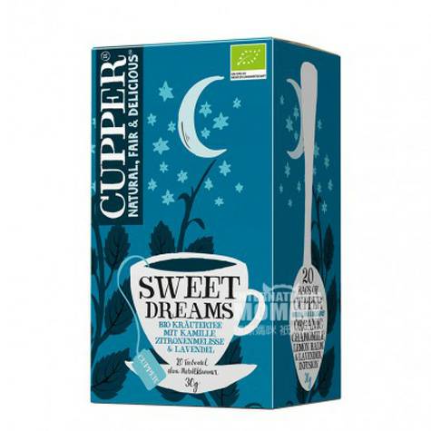 CUPPER 독일 CUPPER 천연잠을돕는달콤한몽차해외버전