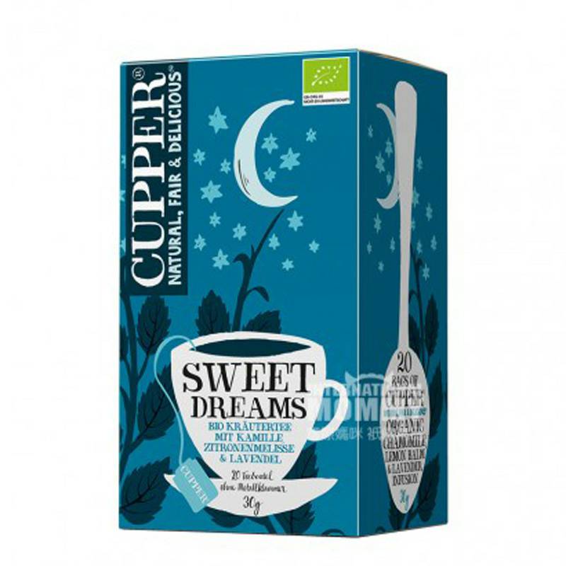 CUPPER 독일 CUPPER 천연잠을돕는달콤한몽차해외버전