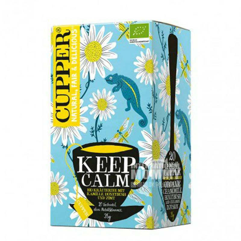 CUPPER 독일 CUPPER 천연유기농카모마일꽃차해외버전