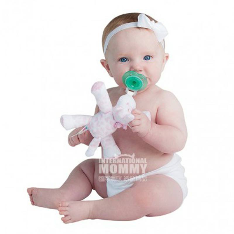Nookums 미국 Nookums 아기이동식기린젖꼭지인형해외버전