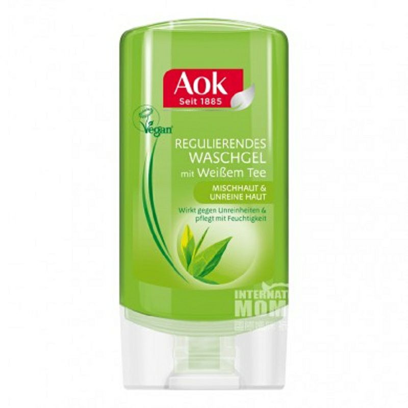 Aok 독일 Aok 유기화백차촉촉한보습부드러운클렌징해외버전