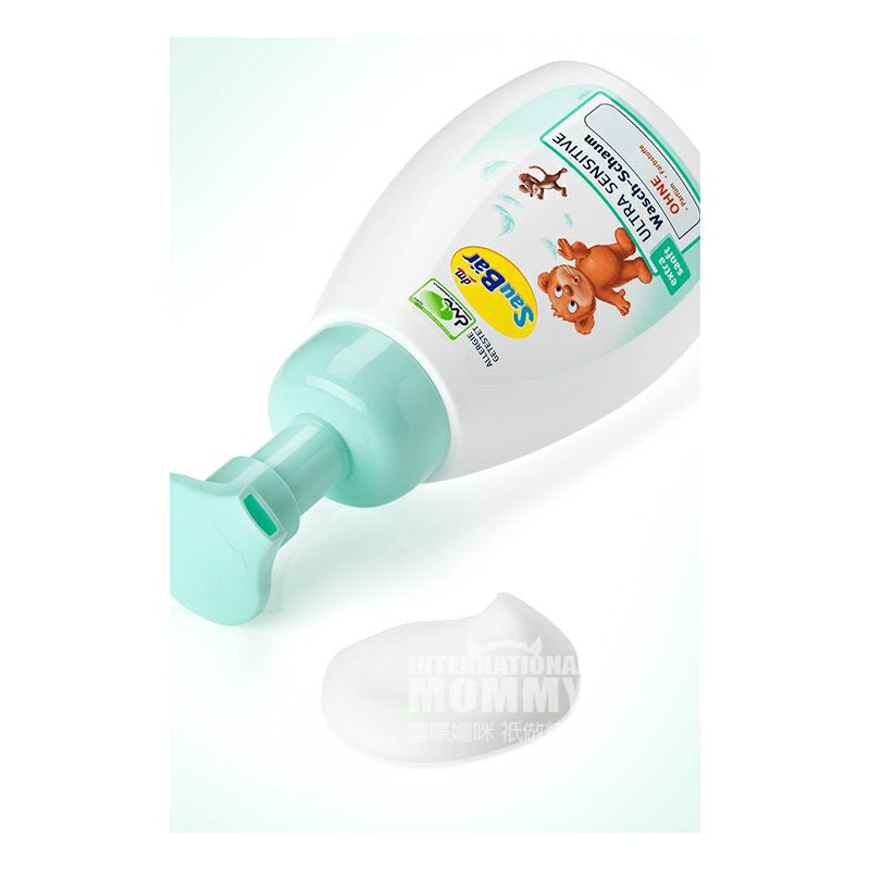 Saubar 독일 Saubar 어린이얼굴세척손세척부드러운거품우유해외버전