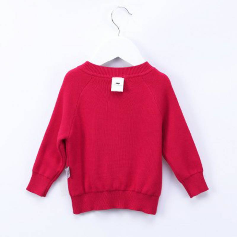 Verantwortung 남성과여성의아기유기농유럽클래식더블레이어니트카디건재킷