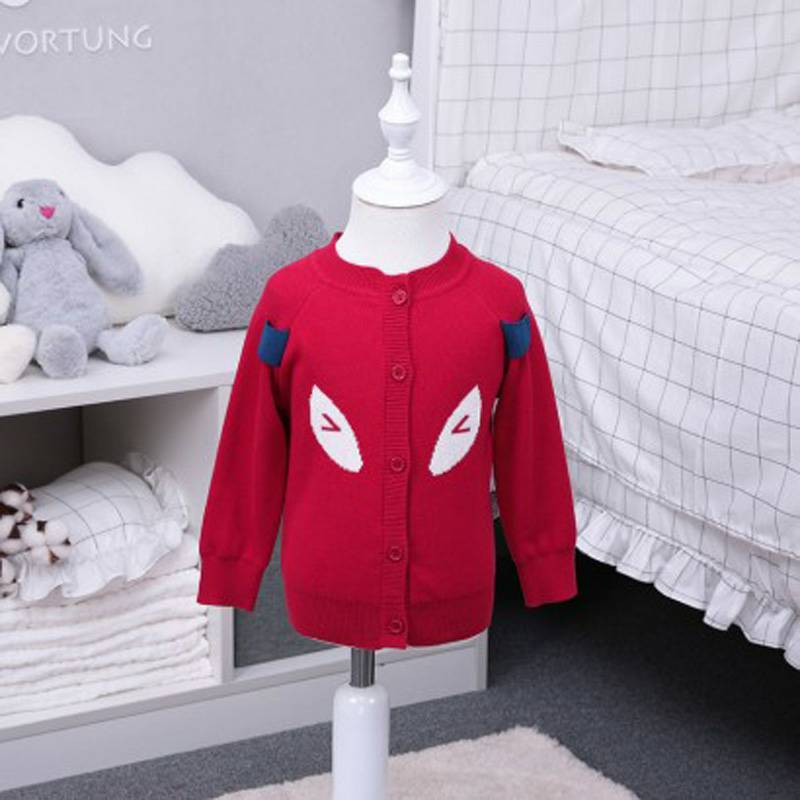 Verantwortung 남성과여성의아기유기농유럽클래식더블레이어니트카디건재킷