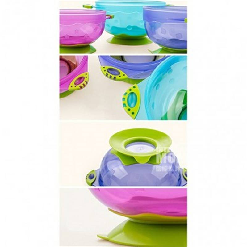 Yvonnelee 독일 Yvonnelee 베이비부드러운흡수그릇 3 종세트해외버전