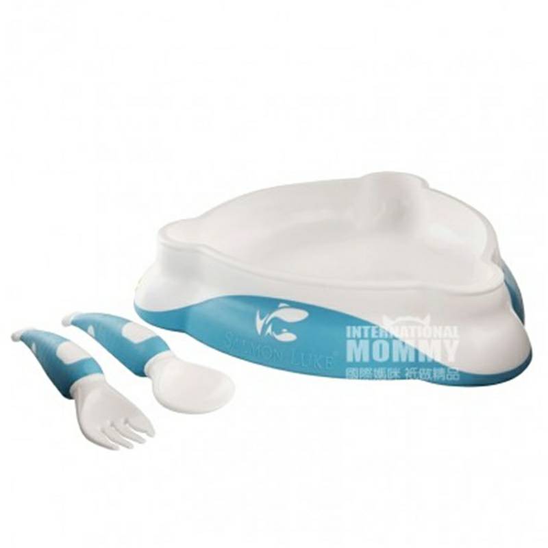 SALMON LUKE 영국산연어 LUKE 유아수유식기세트해외판