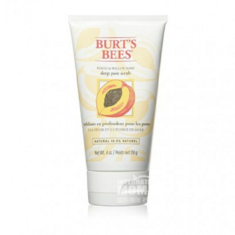 BURT S BEES 미국복숭아버들가지껍질각질제거스크럽해외버전