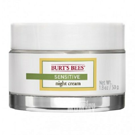 BURT S BEES 아메리칸코튼에센스민감성피부보습및진정나이트크...