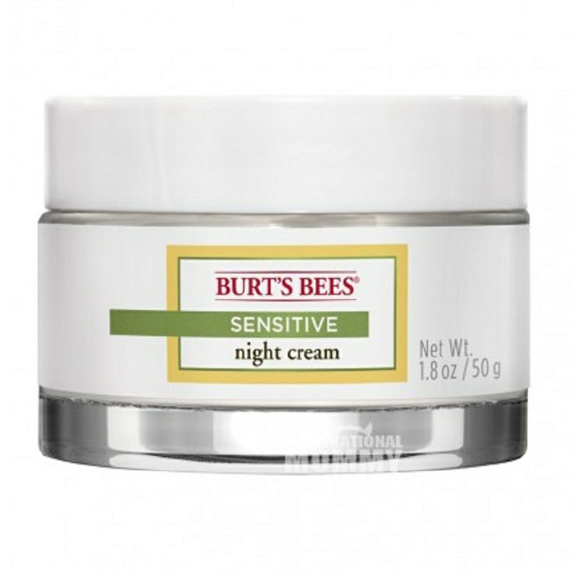 BURT S BEES 아메리칸코튼에센스민감성피부보습및진정나이트크림해외버전