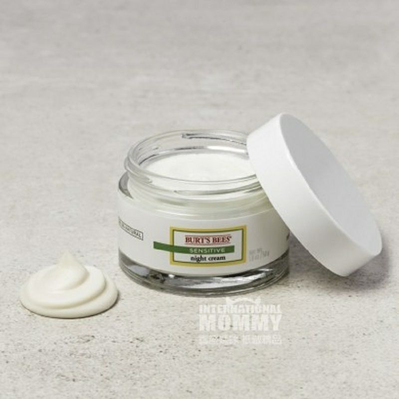 BURT S BEES 아메리칸코튼에센스민감성피부보습및진정나이트크림해외버전