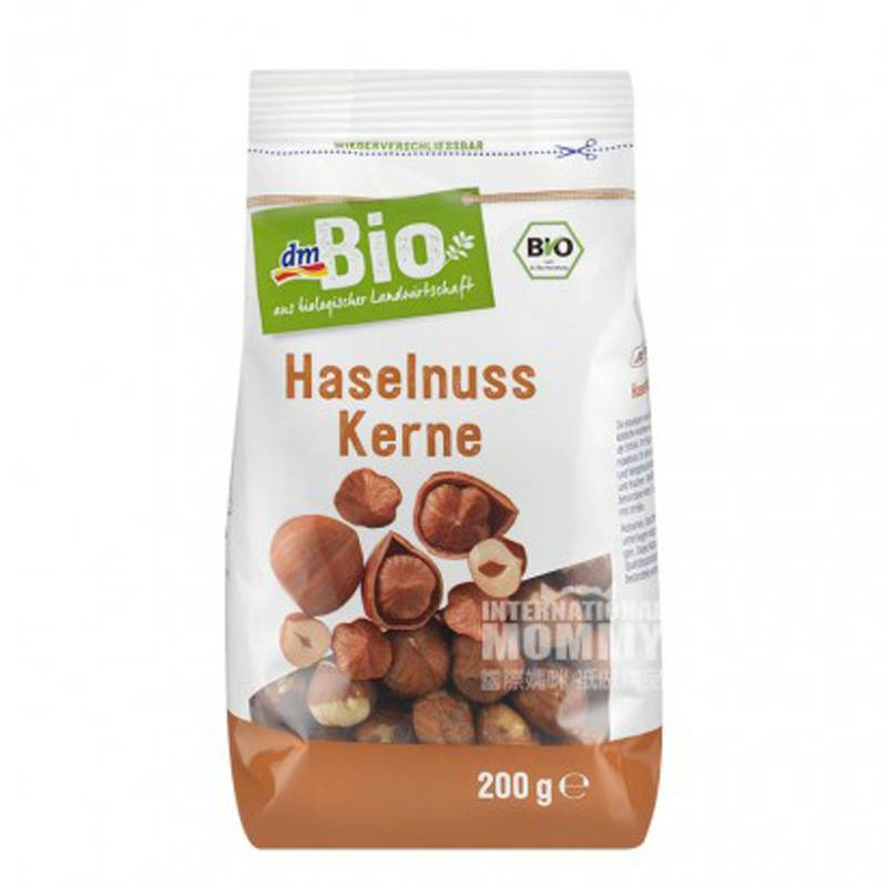 DmBio 독일 DmBio 바삭달콤한유기농헤이즐넛커널 200g 해외버전