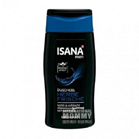 ISANA 독일남성상큼발랄보습바디워시해외버전