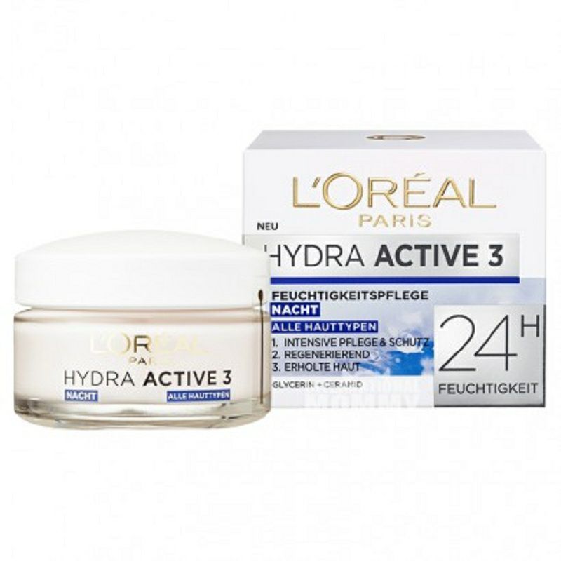L OREAL Paris 프랑스모이스춰라이징모이스춰나이트크림해외버전