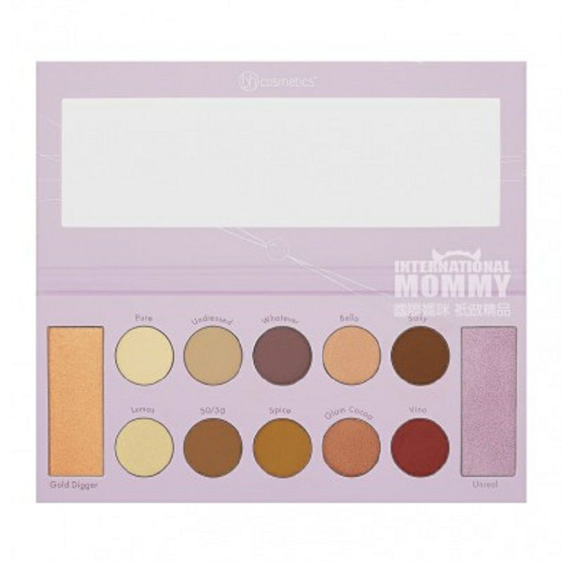 Bh cosmetics 미국 12 색아이섀도하이라이트디스크해외버전