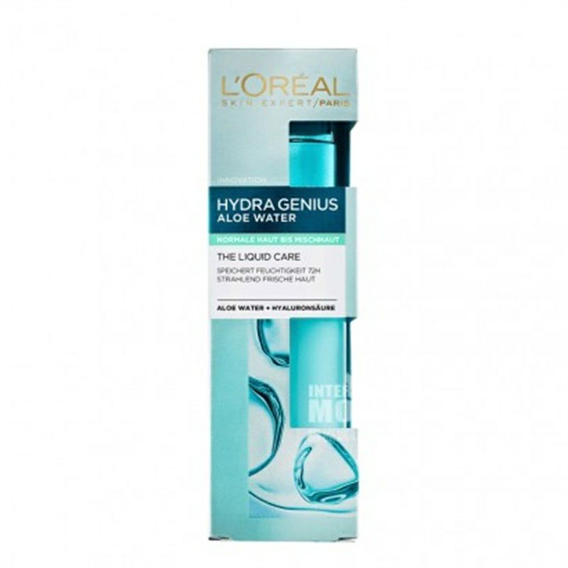L OREAL Paris France 72 시간알로에보습수혼합피부해외버전