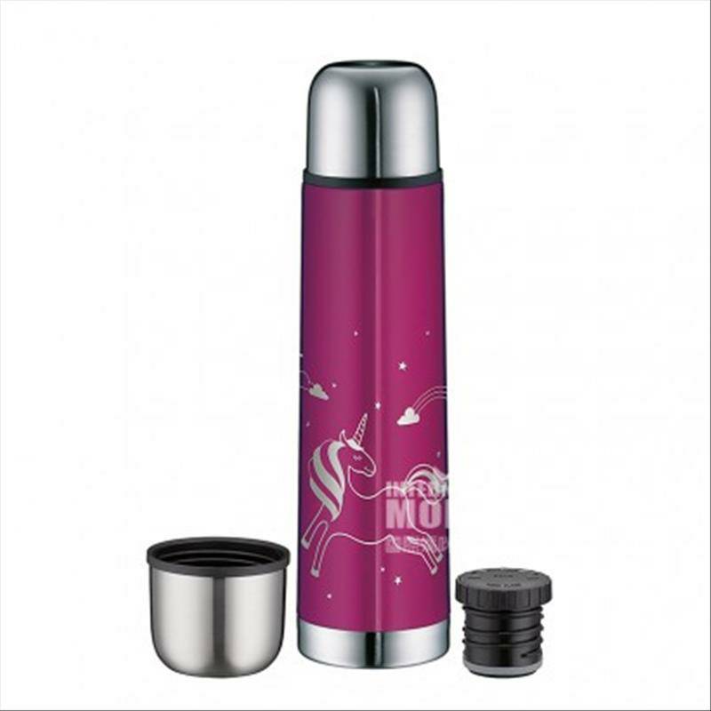 Alfi 독일진공스테인리스스틸텀블러나선형커버핑크유니콘 750 ml 해외버전