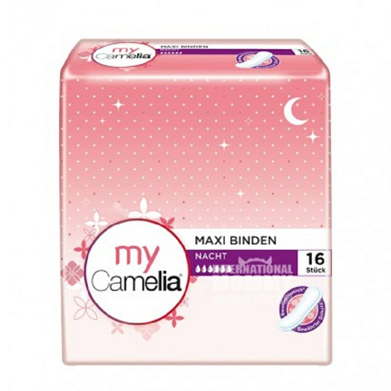 Camelia 독일무보호날개야간용생리대여섯방울해외버전추가