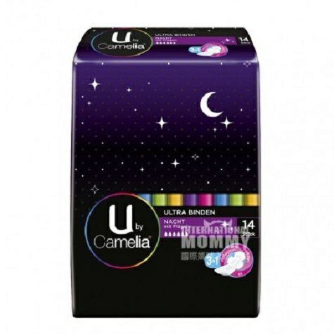 Camelia 독일슬림나이트용날개생리대여섯방울해외버전