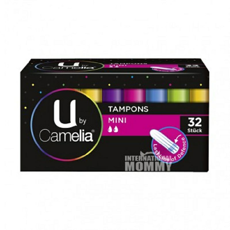 Camelia 독일내장식 2 물방울위생면봉 Mini 해외판