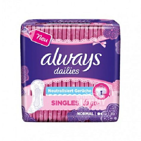Always 독일데일리즈시리즈일용초슬림위생보호패드해외판