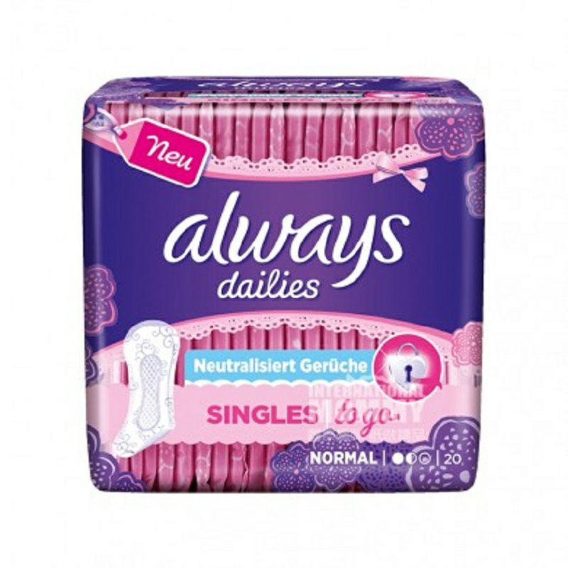 Always 독일데일리즈시리즈일용초슬림위생보호패드해외판