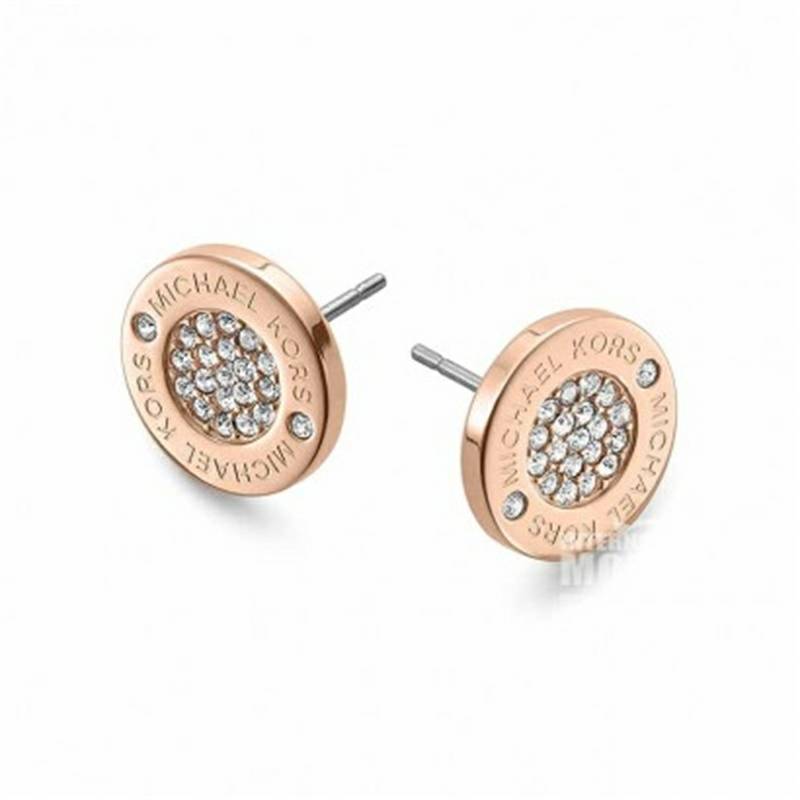 MICHAEL KORS 미국로즈골드밀크리스탈피어싱해외버전