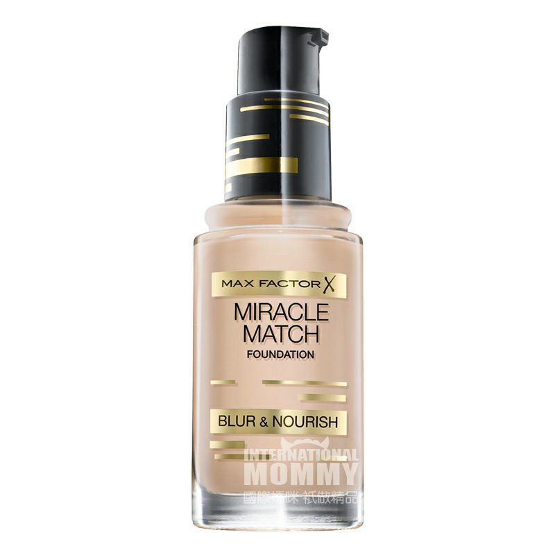 MAX FACTOR 영국장기보습모이스처파운데이션해외에디션