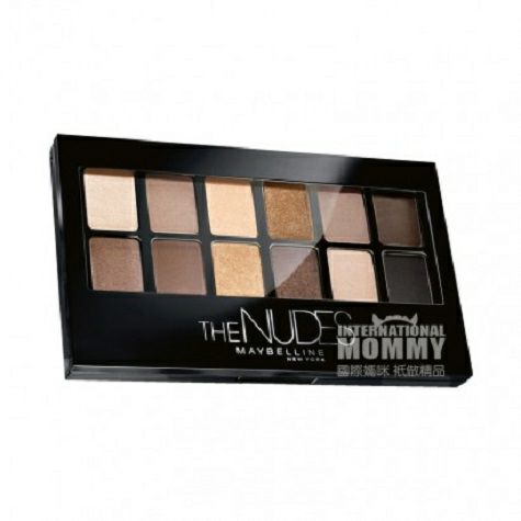 MAYBELLINE NEW YORK 아메리칸누드스톰 12 색아이섀도우팔레트해외판