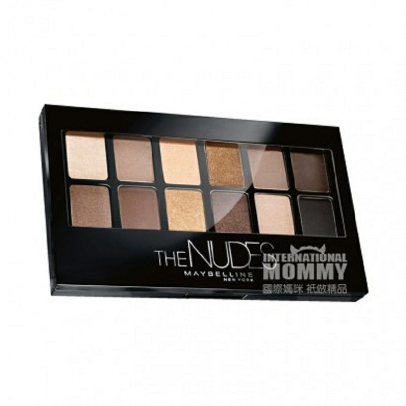 MAYBELLINE NEW YORK 아메리칸누드스톰 12 색아이섀도우팔레트해외판