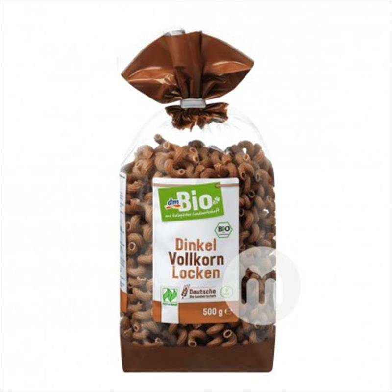 DmBio 독일 DmBio 유기농통밀중공나선형파스타해외버전