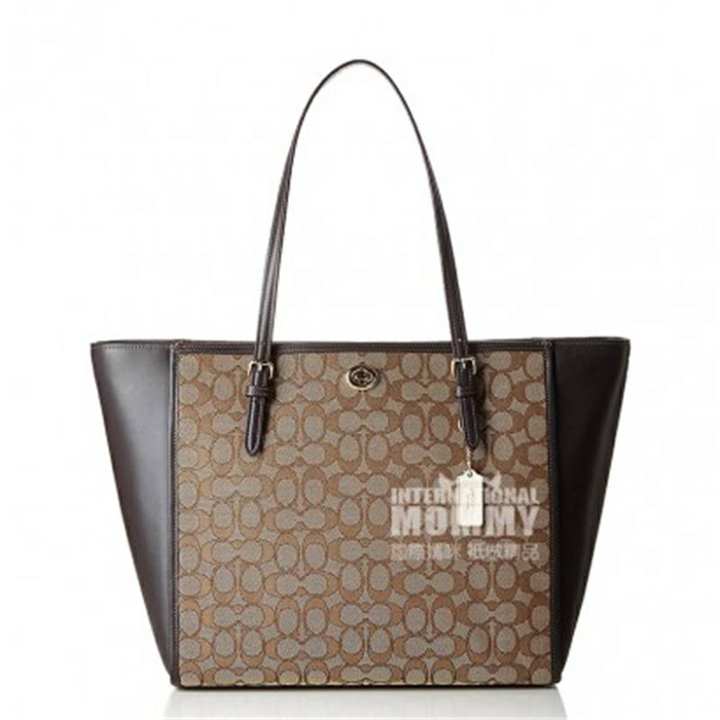 COACH 미국대용량여성캔버스핸드백숄더백해외판