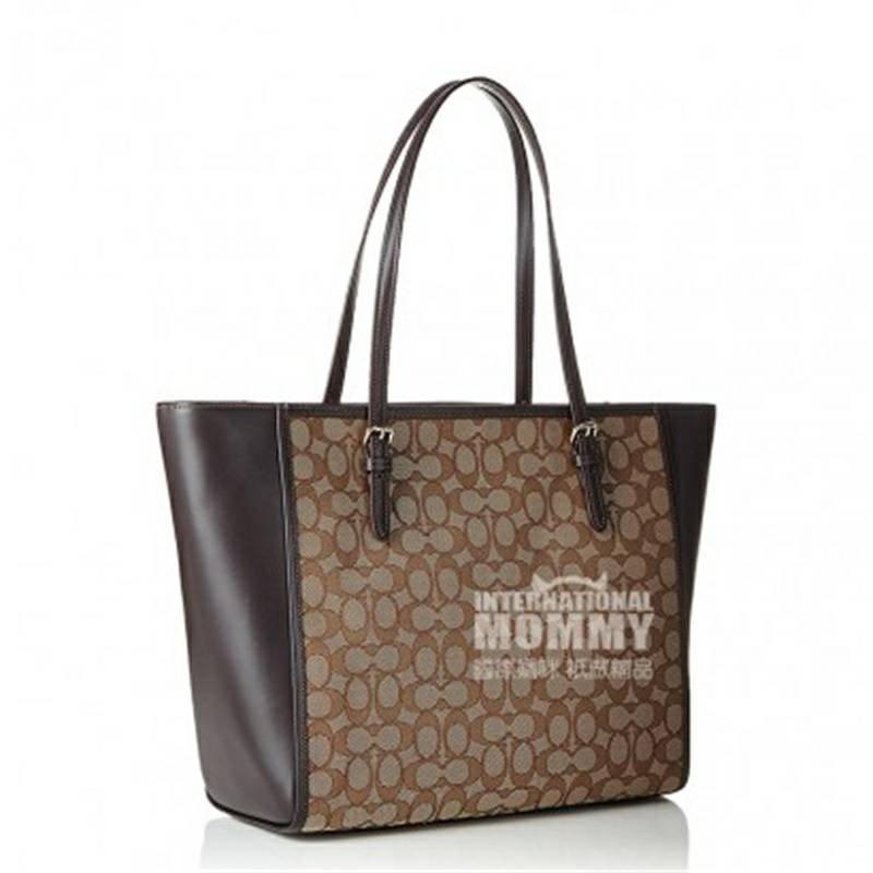 COACH 미국대용량여성캔버스핸드백숄더백해외판