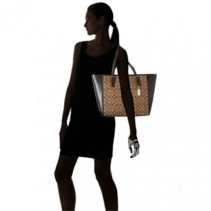 COACH 미국대용량여성캔버스핸드백숄더백해외판