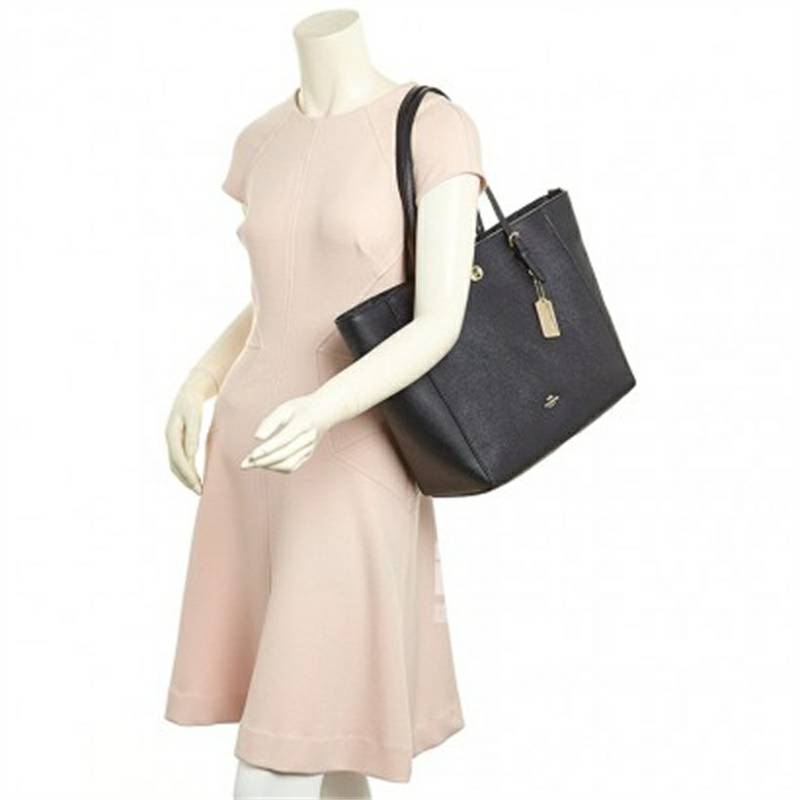 COACH 미국대용량여성가죽핸드백숄더백해외버전