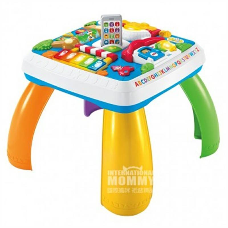 Fisher Price 미국다기능휴대용환락학습테이블해외버전