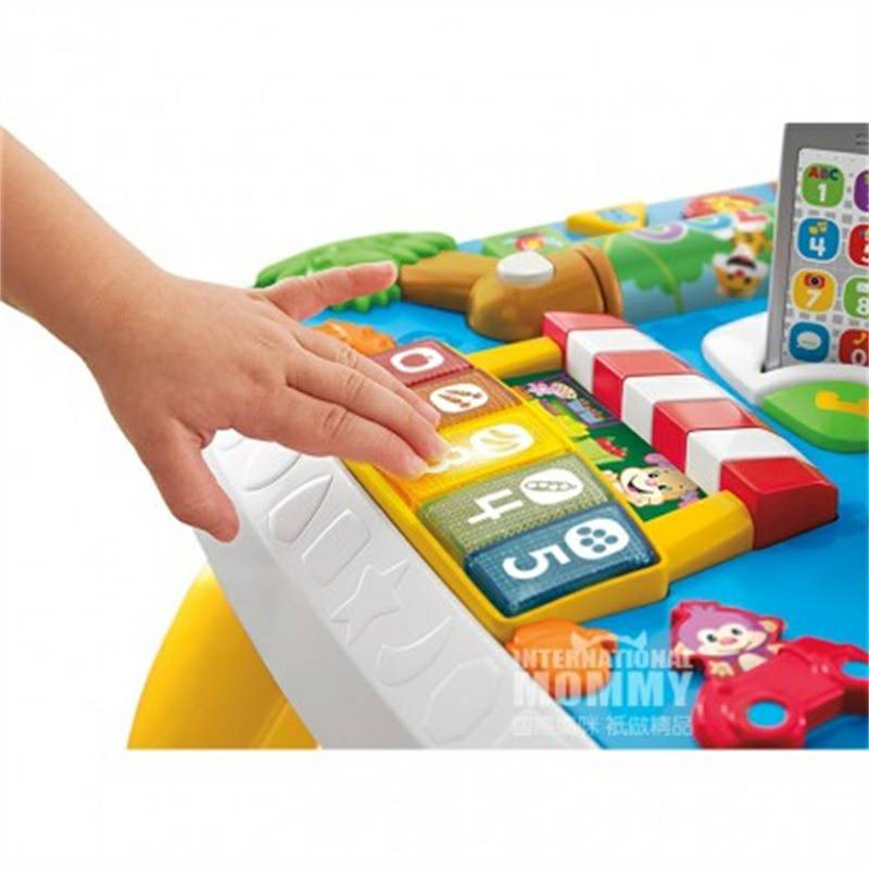 Fisher Price 미국다기능휴대용환락학습테이블해외버전