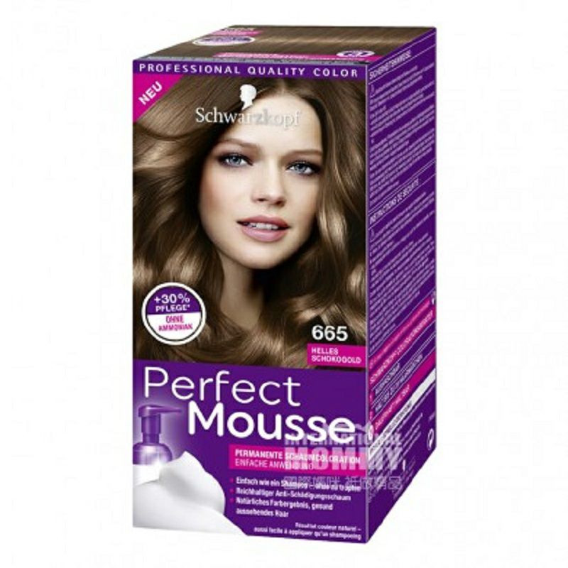 Schwarzkopf 독일암모니아프리폼무스염색약다색옵션해외버전