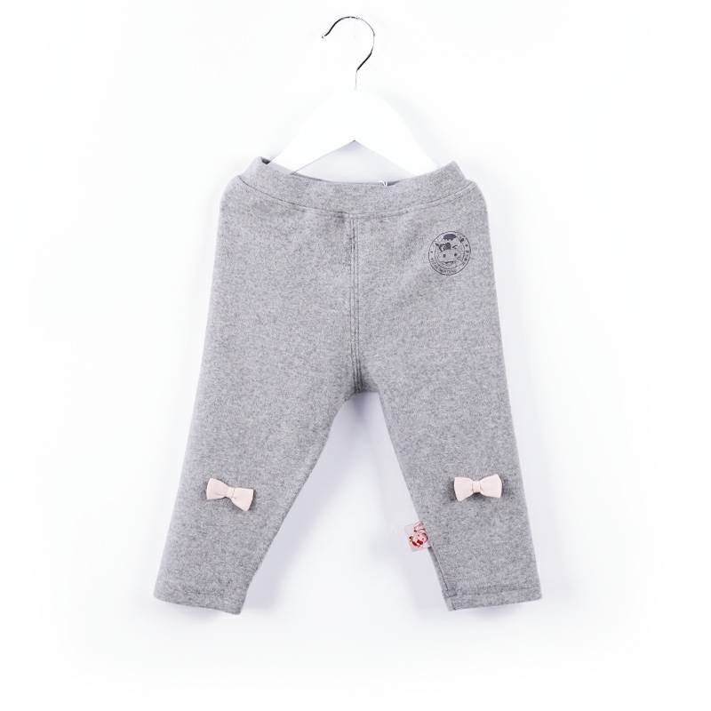 [2 장] Verantwortung 남녀베이비오가닉면긴팔셔츠클래식가디건 + 오가디건팬츠러블리리본그레이