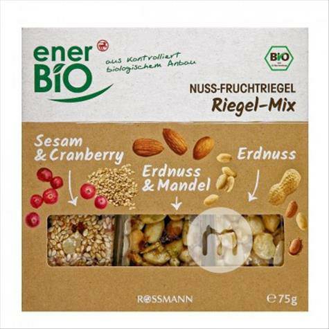 Ener BiO 독일퓨전과일에너지바 * 4 해외버전