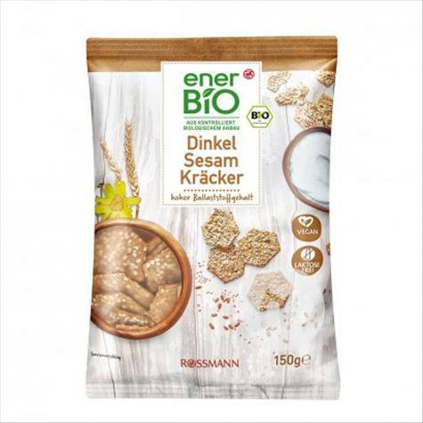 Ener BiO 독일 Ener BiO 유기농참깨통밀비스킷 * 4 해외버전