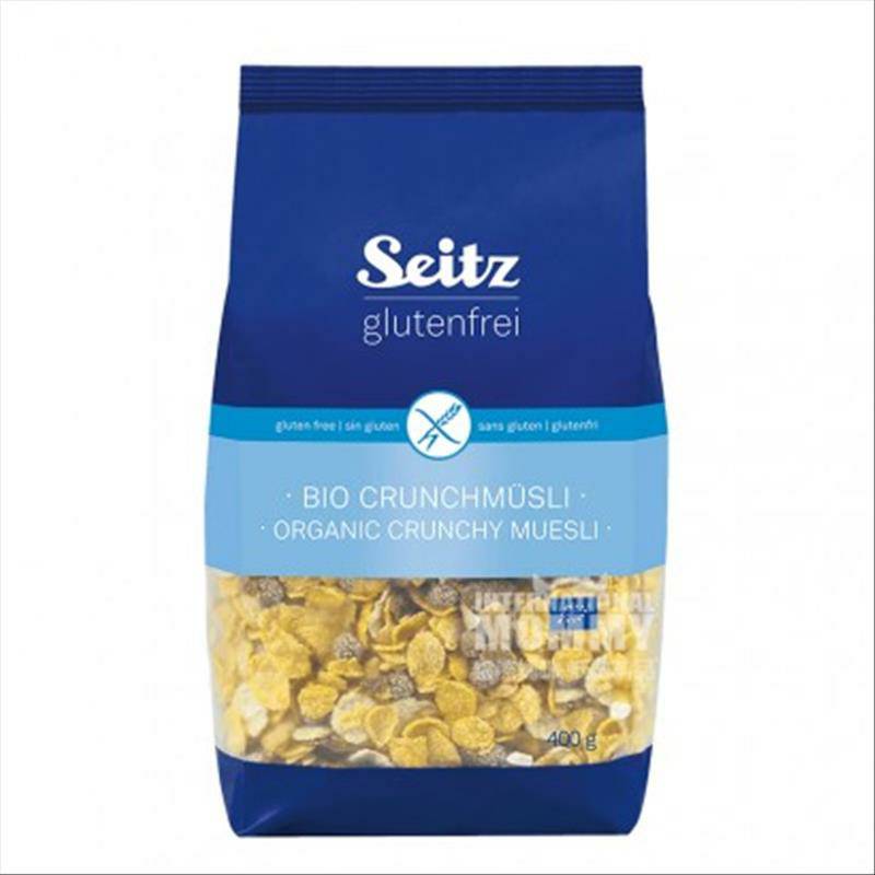 Seitz 독일 Seitz 유기향아삭한초콜릿옥수수시리얼 400 g 해외버전