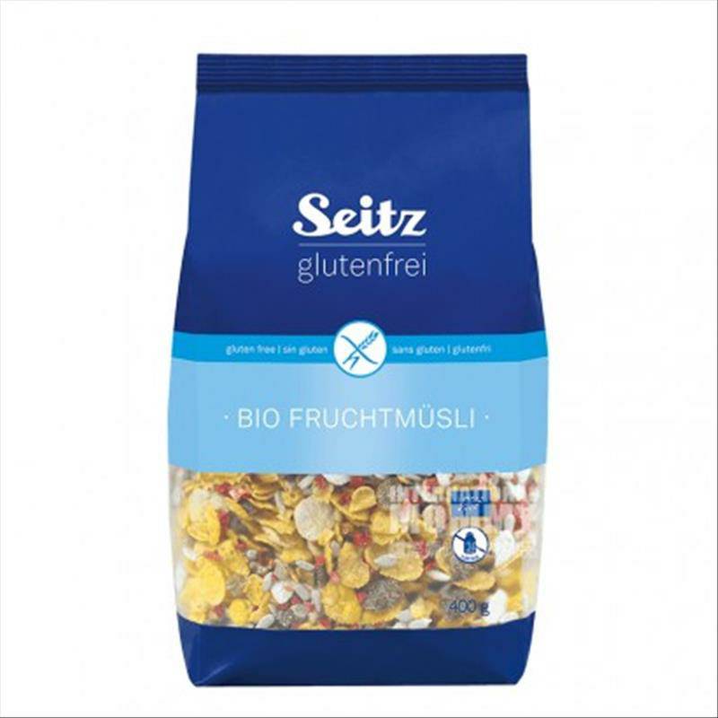 Seitz 독일 Seitz 유기농아삭한과일옥수수곡물 400 g 해외버전