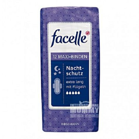 Facelle 독일 Facelle 밤날개생리대 5 방울의물 12...