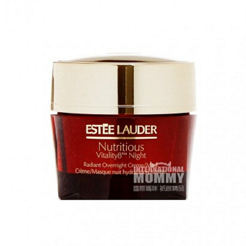 ESTEE LAUDER 아메리칸레드석류시리즈밝은나이트크림해외버전