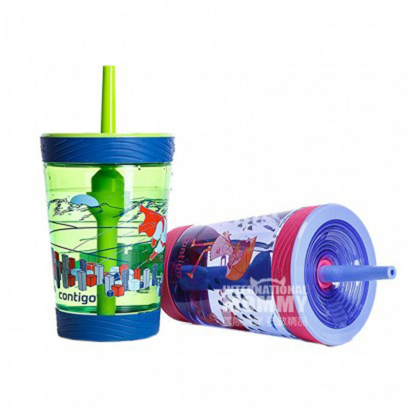 Contigo 미국사람어린이용누수방지컵해외버전