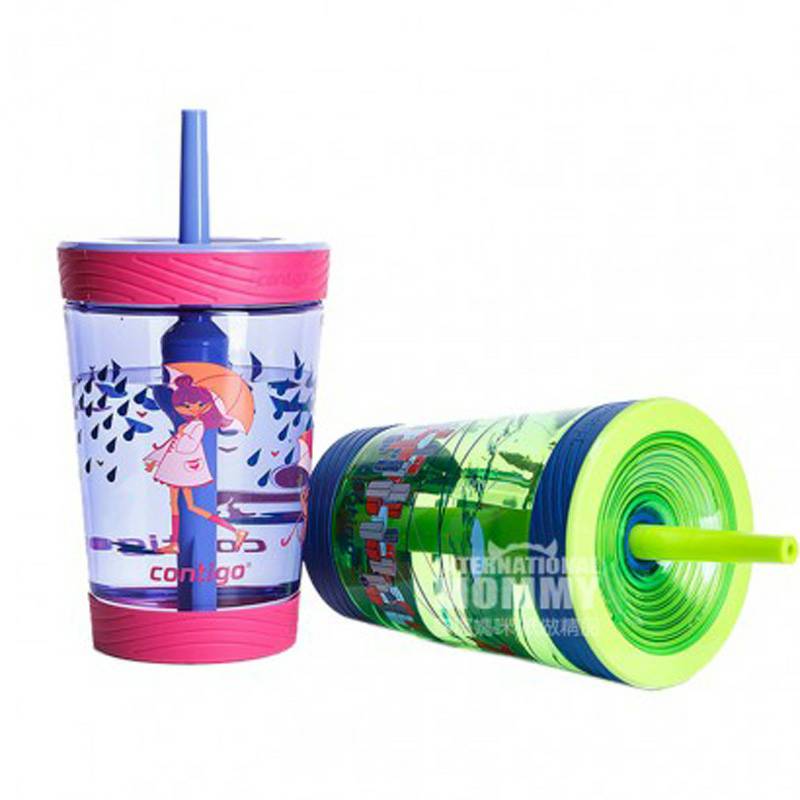 Contigo 미국사람어린이용누수방지컵해외버전