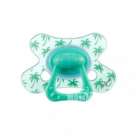 Difrax 녹색식물고무젖꼭지해외버전 12 개월이상