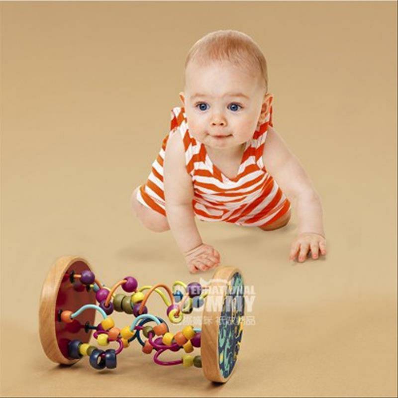 B. 장난감미국장난감아기미로파란색구슬장난감해외버전